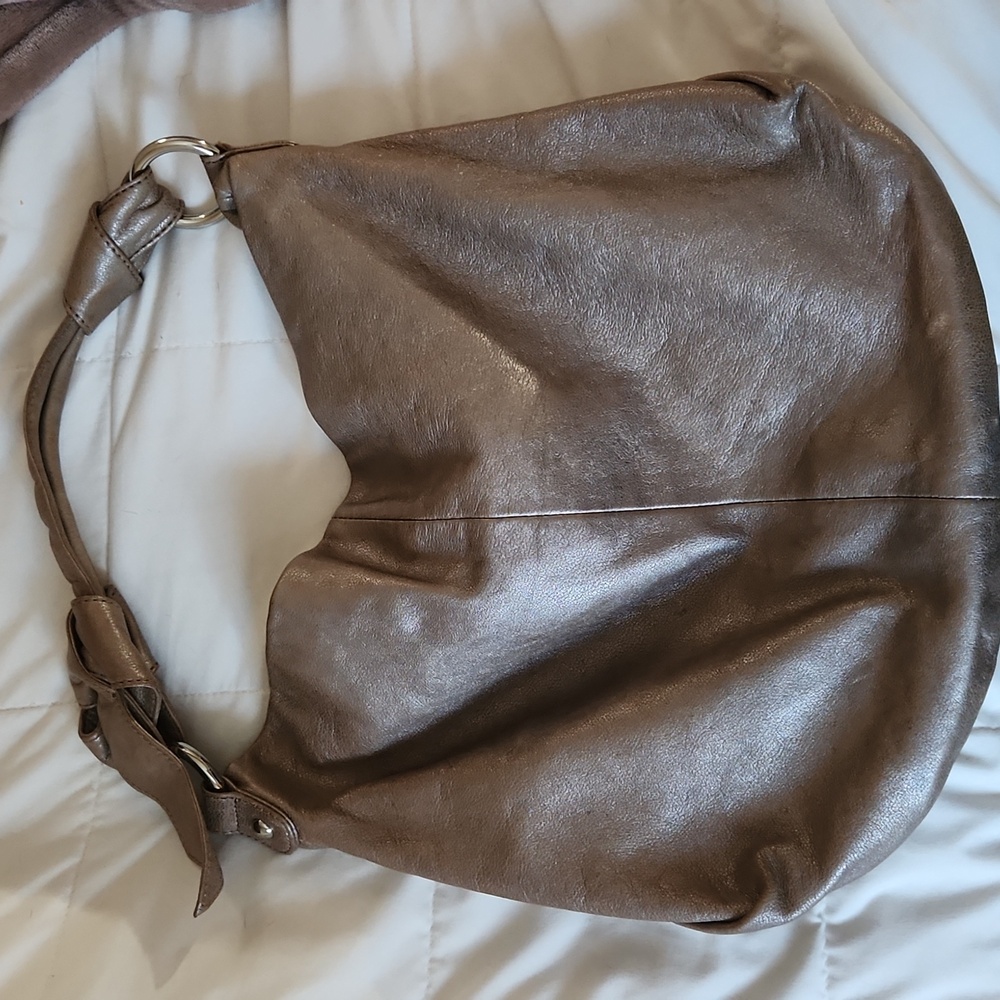 Banana Republic Leather Handbag - Picture 2 of 9